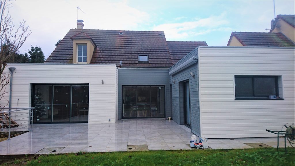 Extension Ossature Bois - Le Coudray